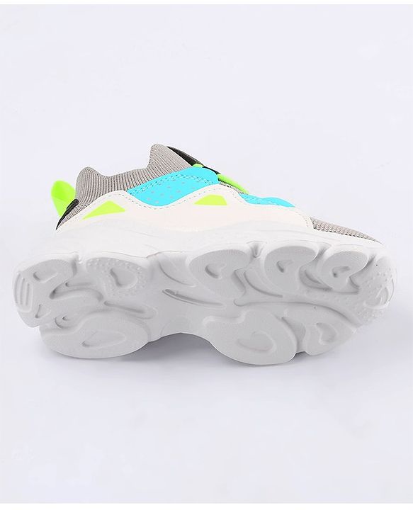 Cute Walk by Babyhug Slip On Sneaker Shoes -  Grey