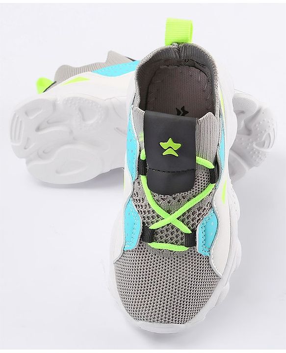Cute Walk by Babyhug Slip On Sneaker Shoes -  Grey