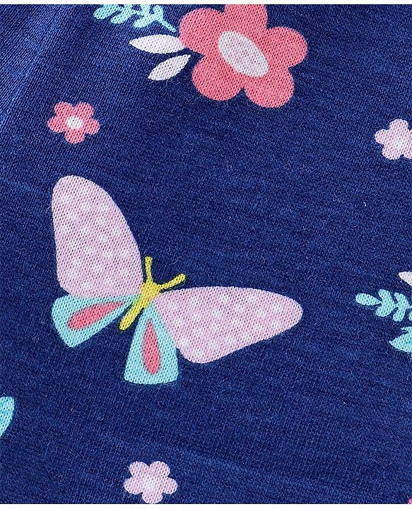 Babyhug Cotton Single Jersey Knit Shorts Floral Print Pack of 3- Multicolor