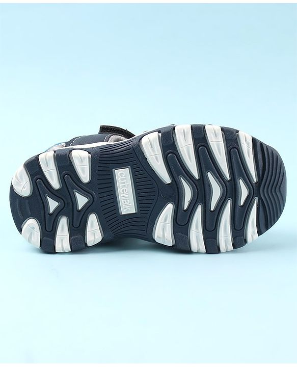 Cute Walk by Babyhug Velcro Closure Casual Sandal - Blue