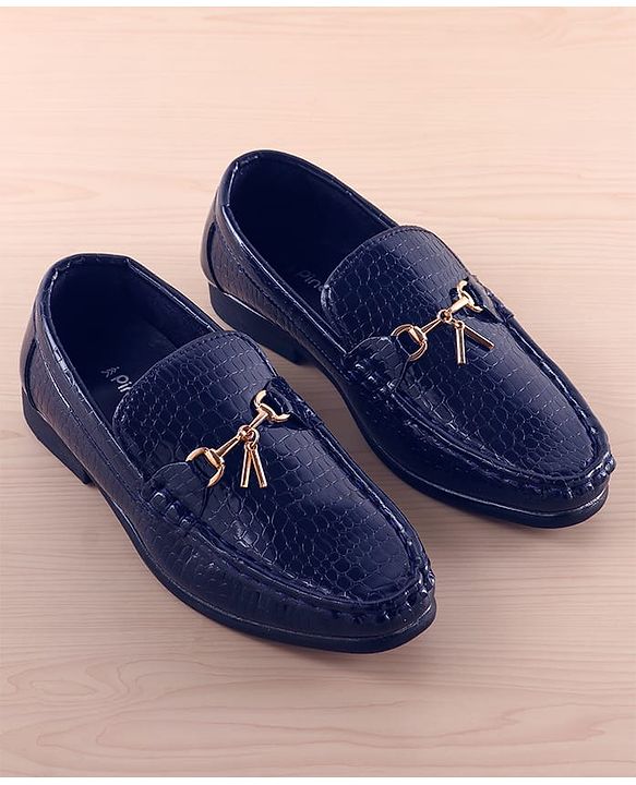 Pine Kids Slip-on Party Wear Shoes - Blue