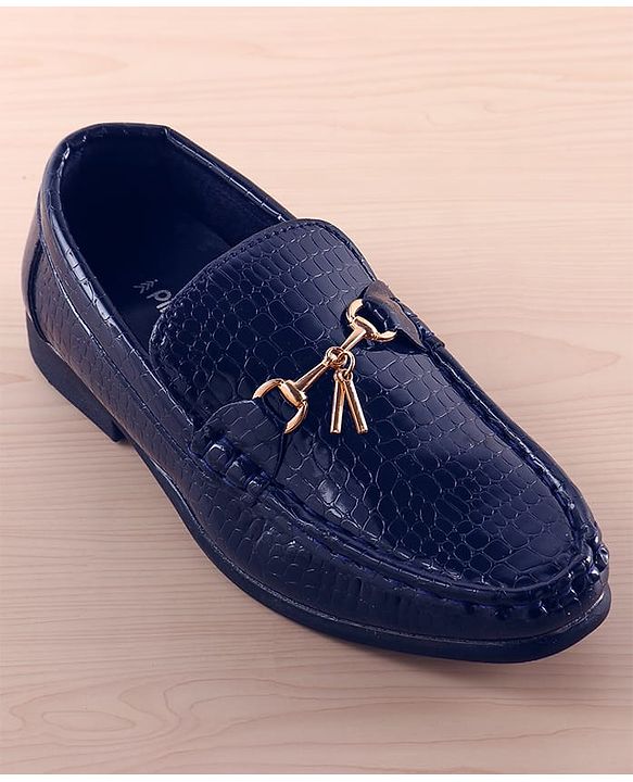 Pine Kids Slip-on Party Wear Shoes - Blue