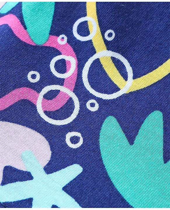 Babyhug Cotton Knit Shorts With Polka Dot Print & Bow Applique Pack of 3 - Multicolor