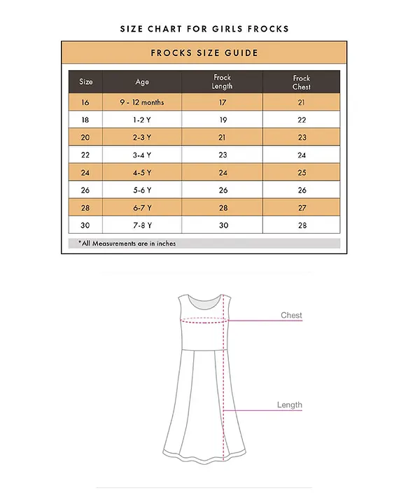 Details more than 254 long frock measurement chart best - ecowindow.com.vn