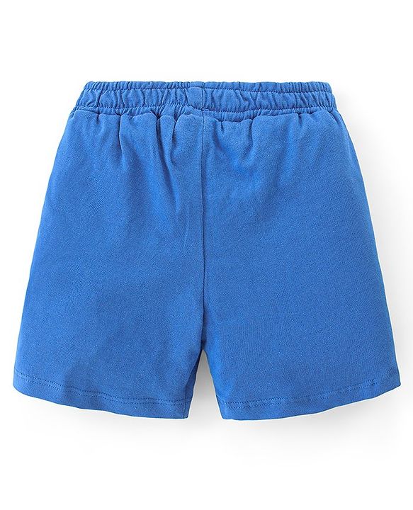 Babyhug Cotton Knit Striped Shorts Pack of 3 - Multicolour