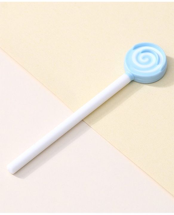 Babyhug Silicone Candy Shape Baby Tongue Cleaner- Blue