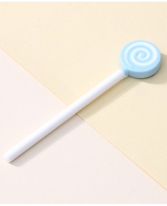 Babyhug Silicone Candy Shape Baby Tongue Cleaner- Blue