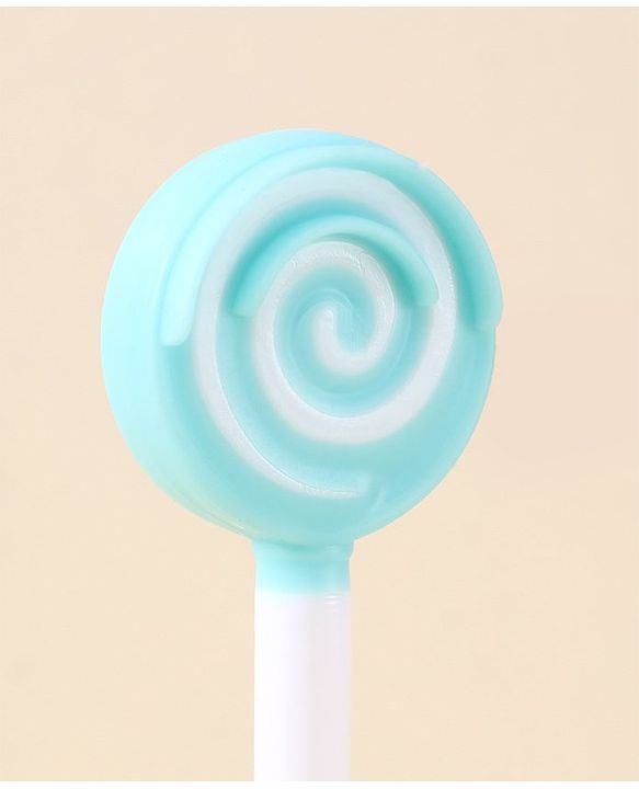 Babyhug Silicone Candy Shape Baby Tongue Cleaner- Green