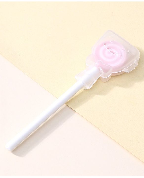 Babyhug Silicone Candy Shape Baby Tongue Cleaner- Blue