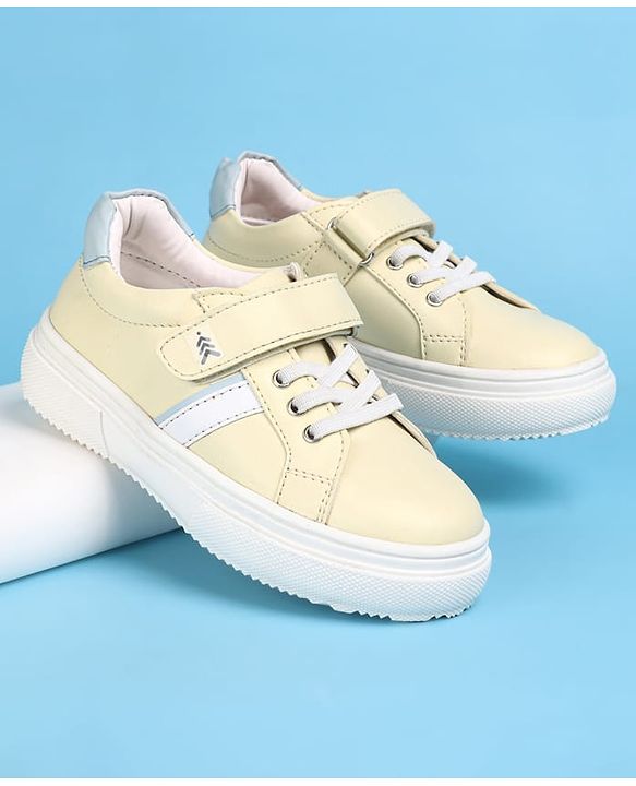 Pine Kids Velcro Closure Casual Shoes - Yellow