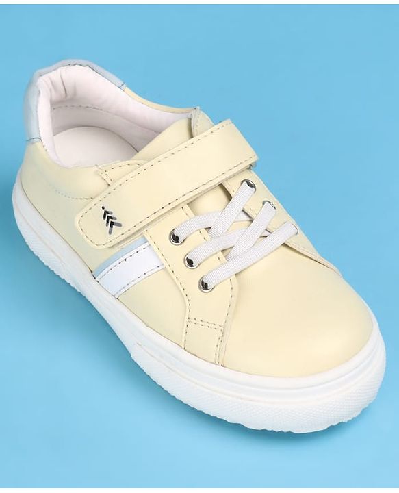 Pine Kids Velcro Closure Casual Shoes - Yellow