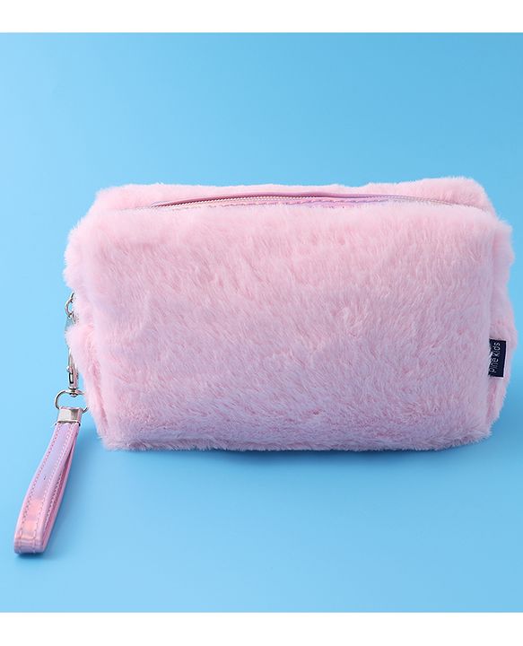 Pine Kids Kiss Design Fur Utility Pouches  - Multicolor