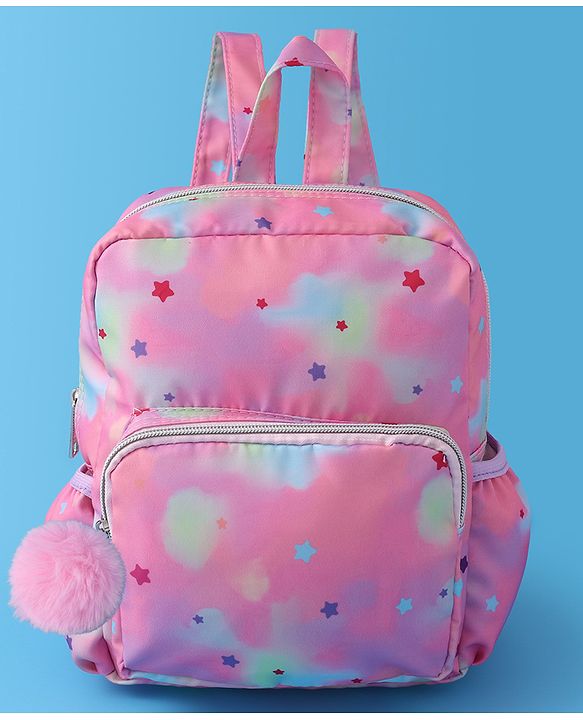 Pine Kids  Fashion Backpacks With Star Print - Multi color