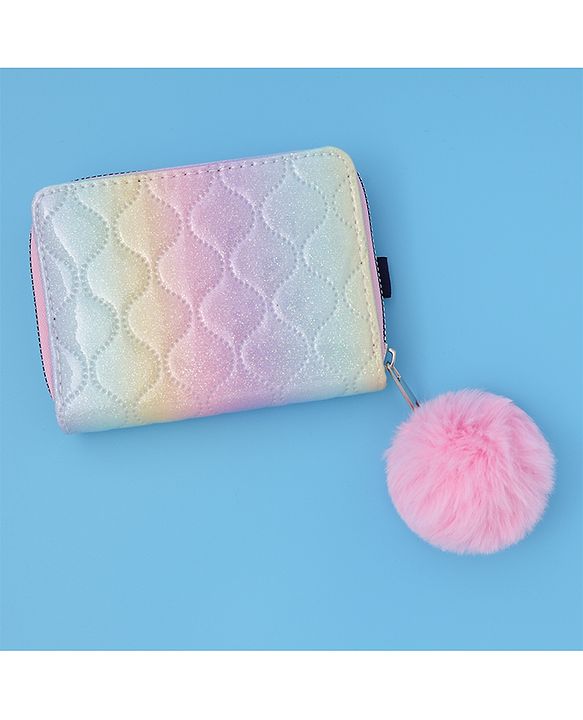 Pine Kids Wallets With Rainbow Patch - Multicolor