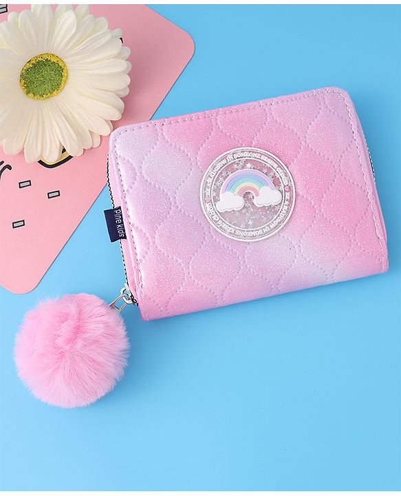 Pine Kids Wallets With Rainbow Patch - Multicolor