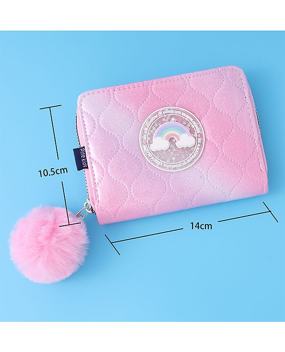 Pine Kids Wallets With Rainbow Patch - Multicolor