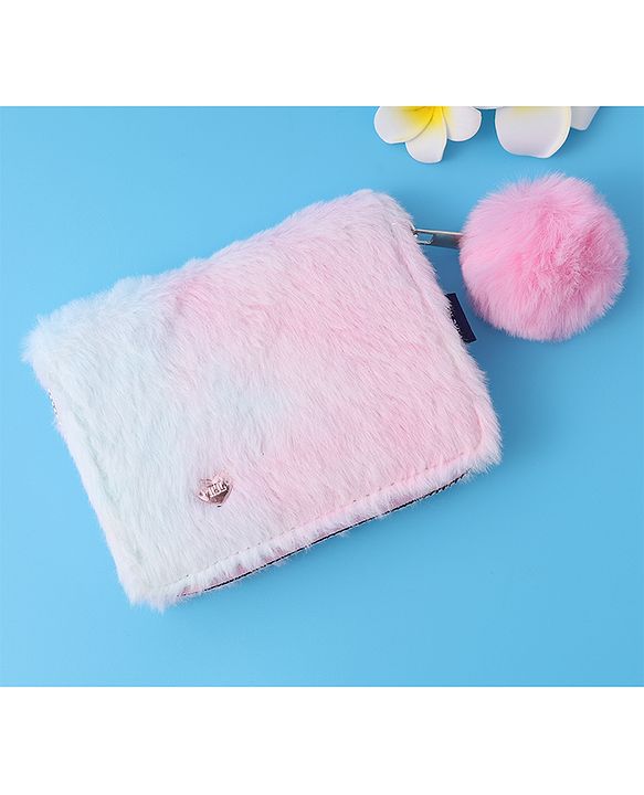 Pine Kids Fur Wallet - Multi Colour
