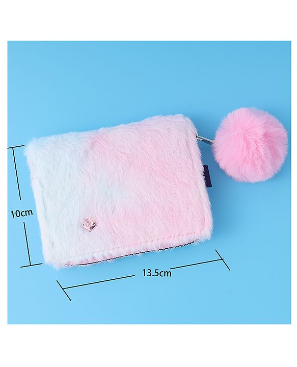 Pine Kids Fur Wallet - Multi Colour