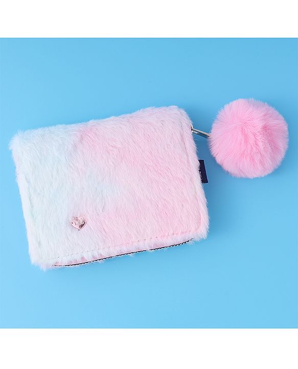 Pine Kids Fur Wallet - Multi Colour