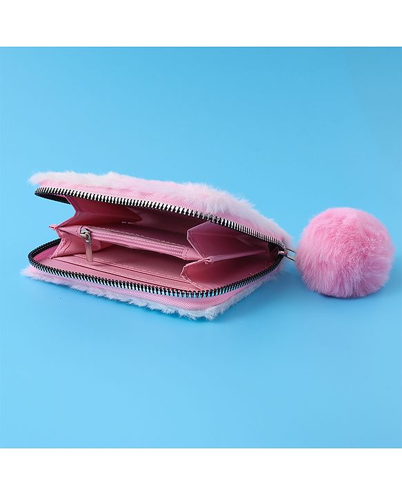 Pine Kids Fur Wallet - Multi Colour