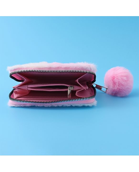 Pine Kids Fur Wallet - Multi Colour