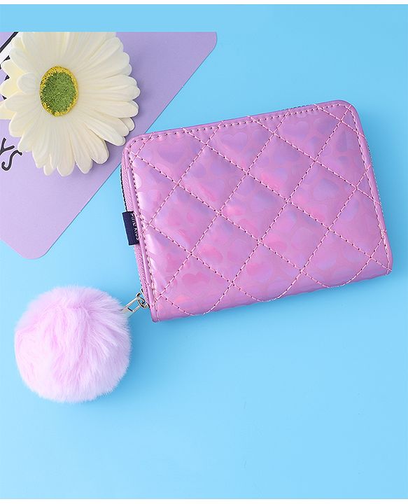 Pine Kids Wallets - Dark Pink