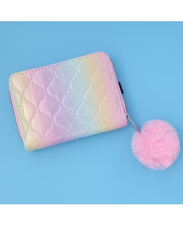 Pine Kids Wallets With Flower  Patch - Multicolor