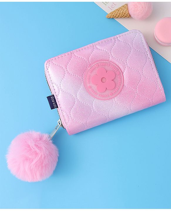 Pine Kids Wallets With Flower  Patch - Multicolor