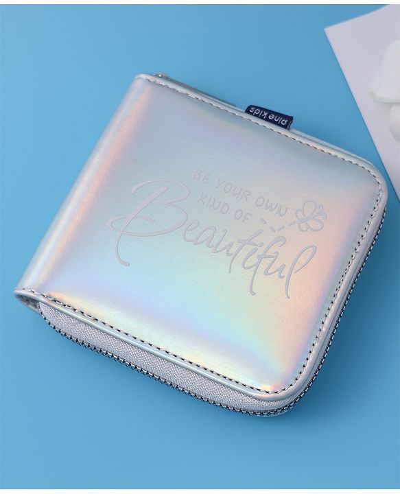 Pine Kids Wallets With Small Print - Silver