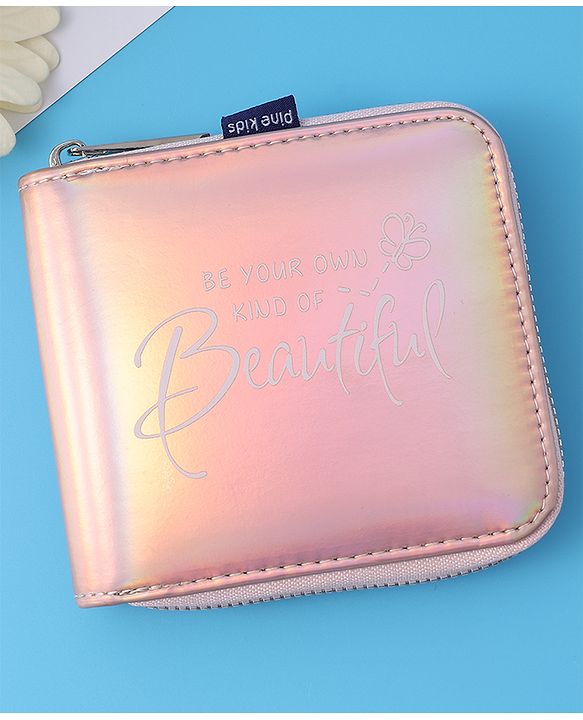 Pine Kids Wallets With Small Print - Silver