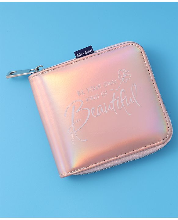 Pine Kids Wallets With Small Print - Silver