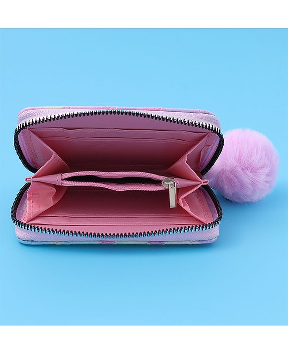 Pine Kids Wallets With Rainbow Coloured Patch - Multicolor