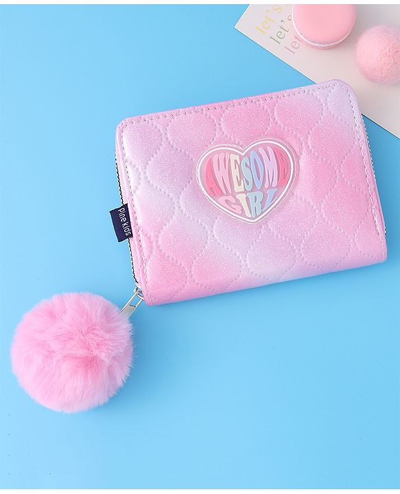 Pine Kids Wallets With Rainbow Coloured Patch - Multicolor