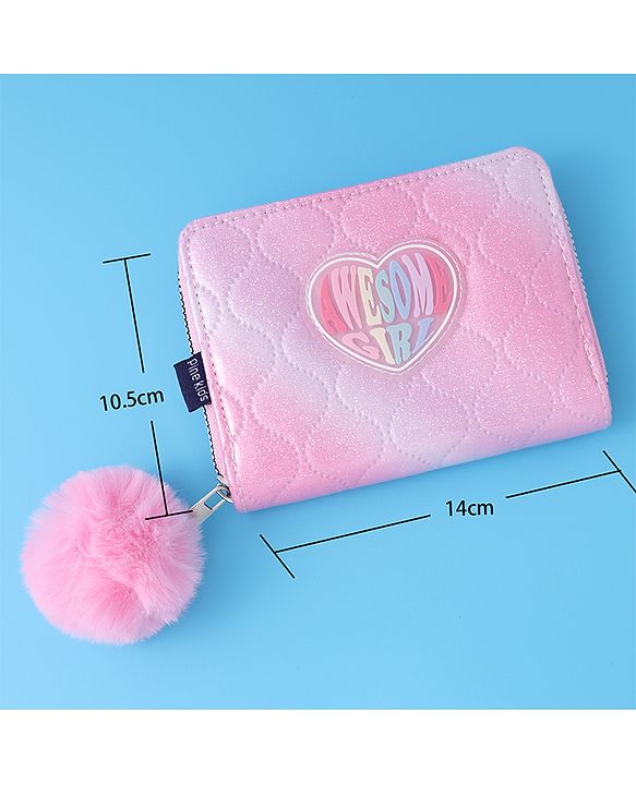 Pine Kids Wallets With Rainbow Coloured Patch - Multicolor