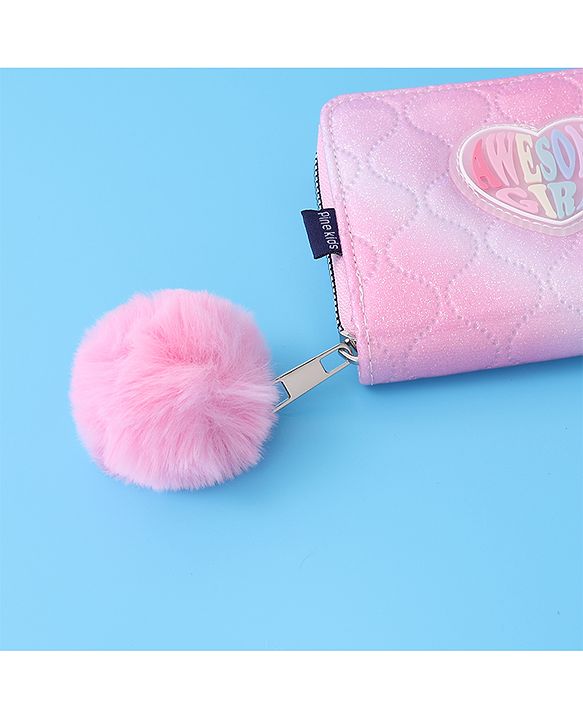 Pine Kids Wallets With Rainbow Coloured Patch - Multicolor
