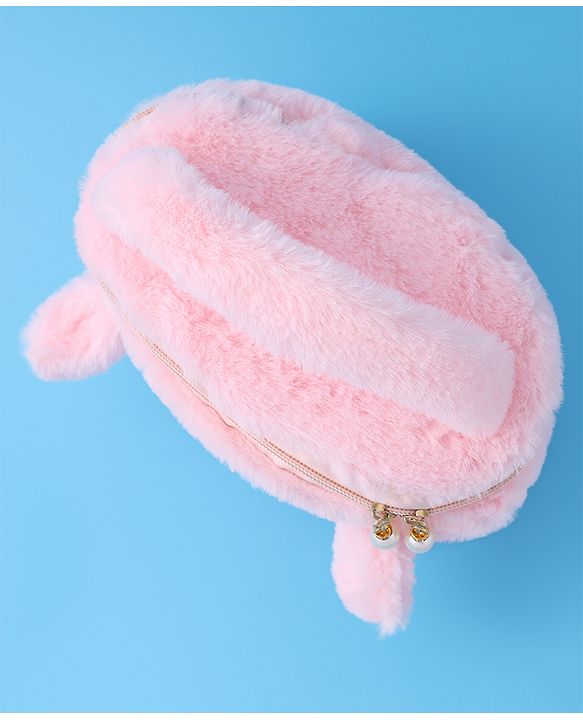 Babyhug Handbag with Kitty Design- Pink