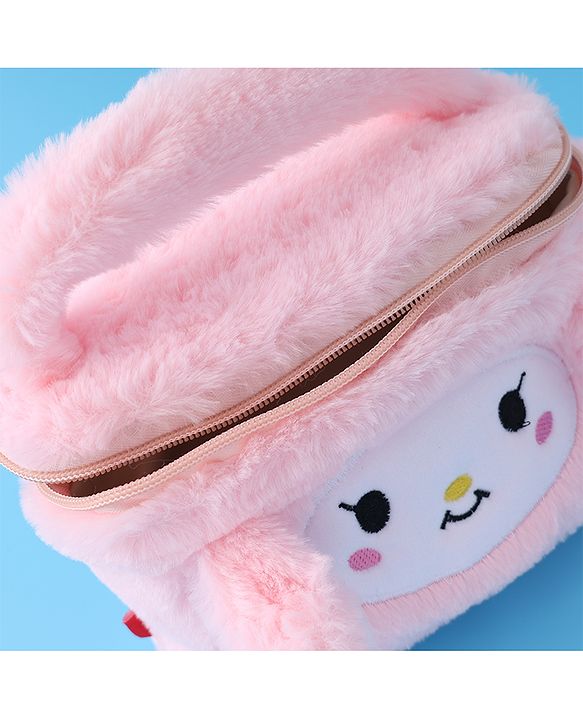 Babyhug Handbag with Kitty Design- Pink