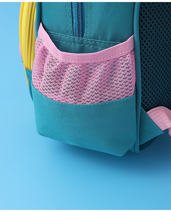 Babyhug Fashion Backpack with Mouse Theme Design - Grey