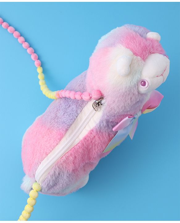 Babyhug Bear Shape Sling Bag - Multicolor
