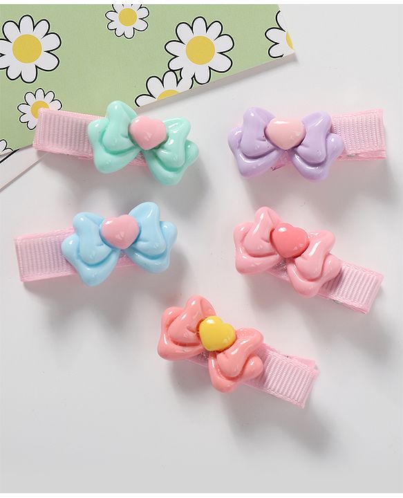 Babyhug Free Size Hair Pins & Clips Pack of 20 - Multicolor