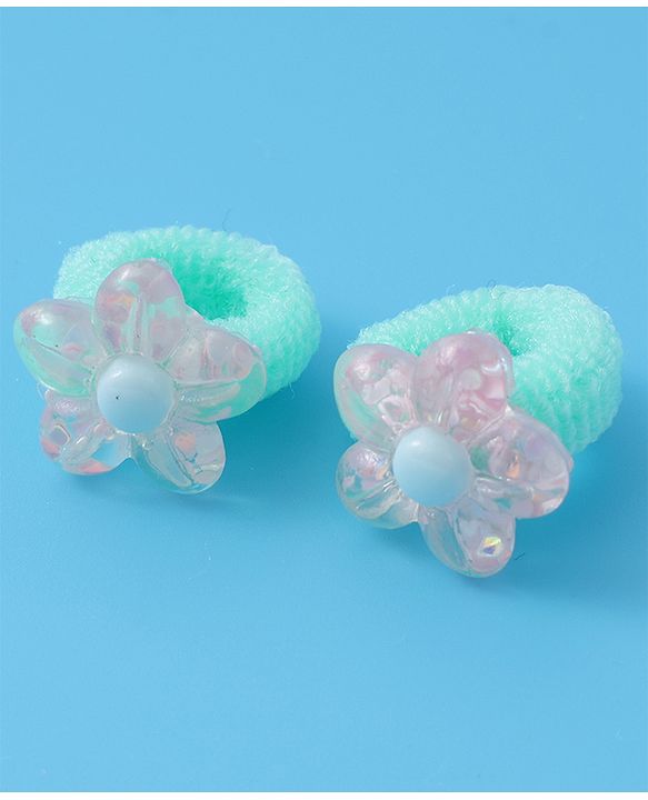 Babyhug Rubber Bands & Scrunchies Sets Pack of 12 -Multicolor