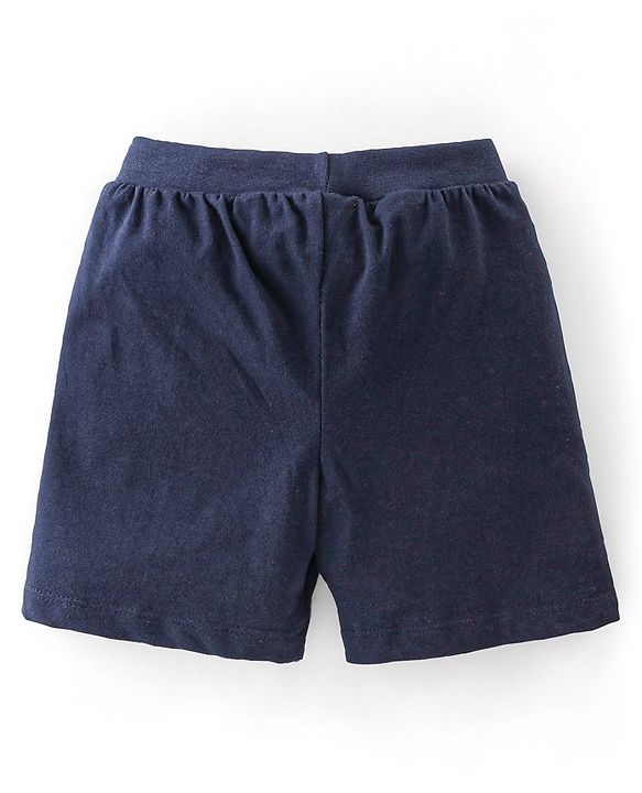 Babyhug Cotton Knit Striped Shorts Pack of 3- Multicolor