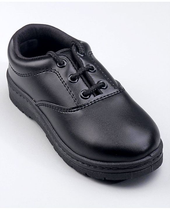 Pine Kids School Shoes - Black