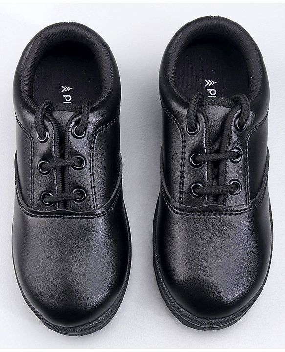 Pine Kids School Shoes - Black