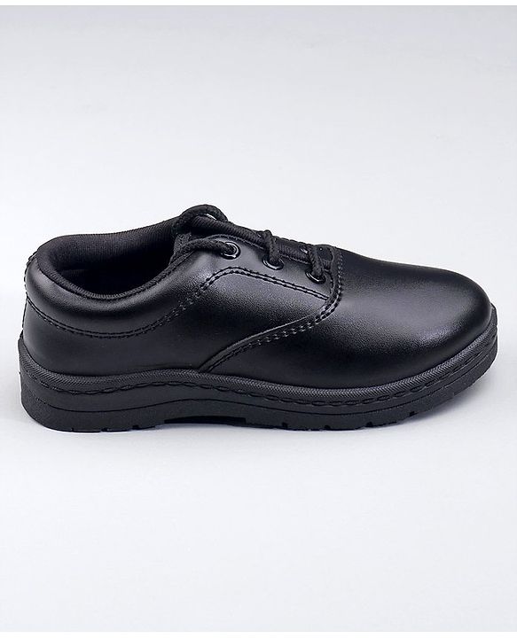 Pine Kids School Shoes - Black