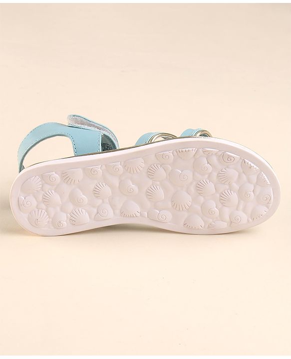 Cute Walk by Babyhug Velcro Closure Sandal - Blue