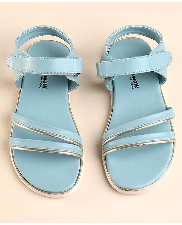 Cute Walk by Babyhug Velcro Closure Sandal - Blue
