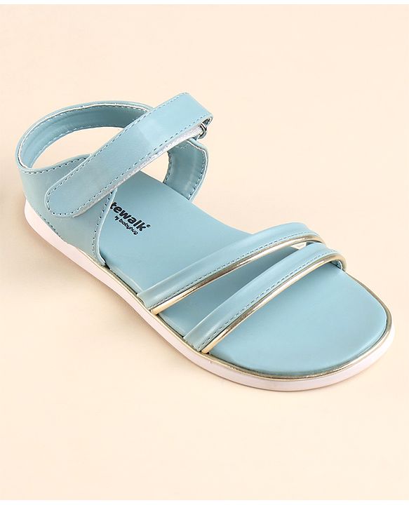 Cute Walk by Babyhug Velcro Closure Sandal - Blue