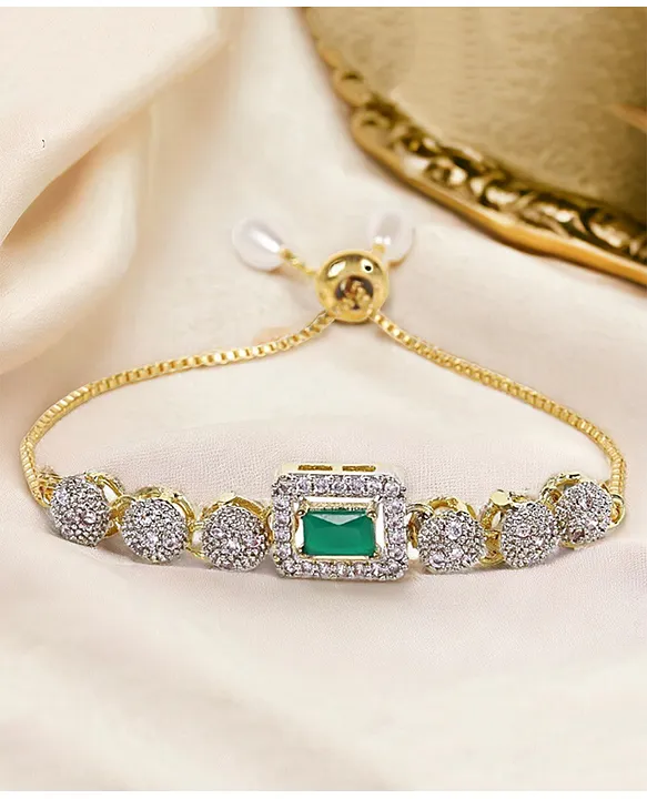 14K White Gold Sol Starburst Diamond 6.5 Inch Bangle Bracelet
