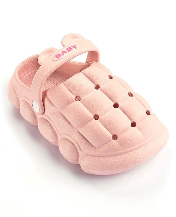 Cute Walk by Babyhug Clogs With Ear Applique - White